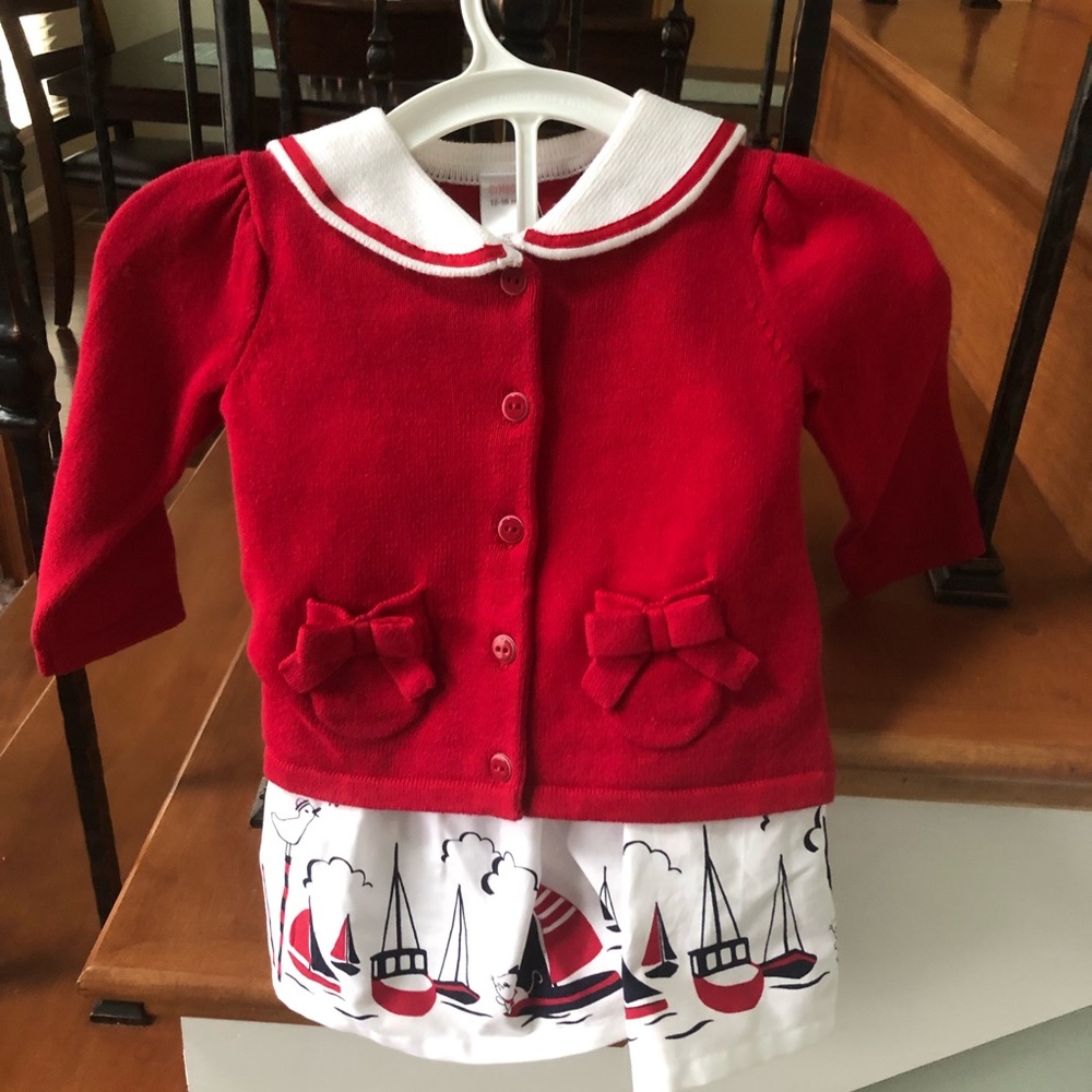 12-18 Month Nautical Sailboat Dress